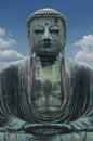 Daibutsu, Great Buddha sculpture is the landmark of Tokyo, Japan Royalty Free Stock Photo